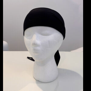 Nike Wrap Around Tie Black Headband